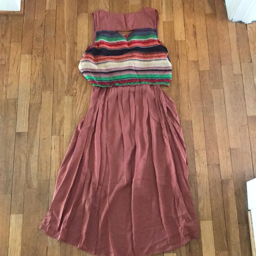 Aztec Blu Pepper mid length dress - Picture 5 of 6